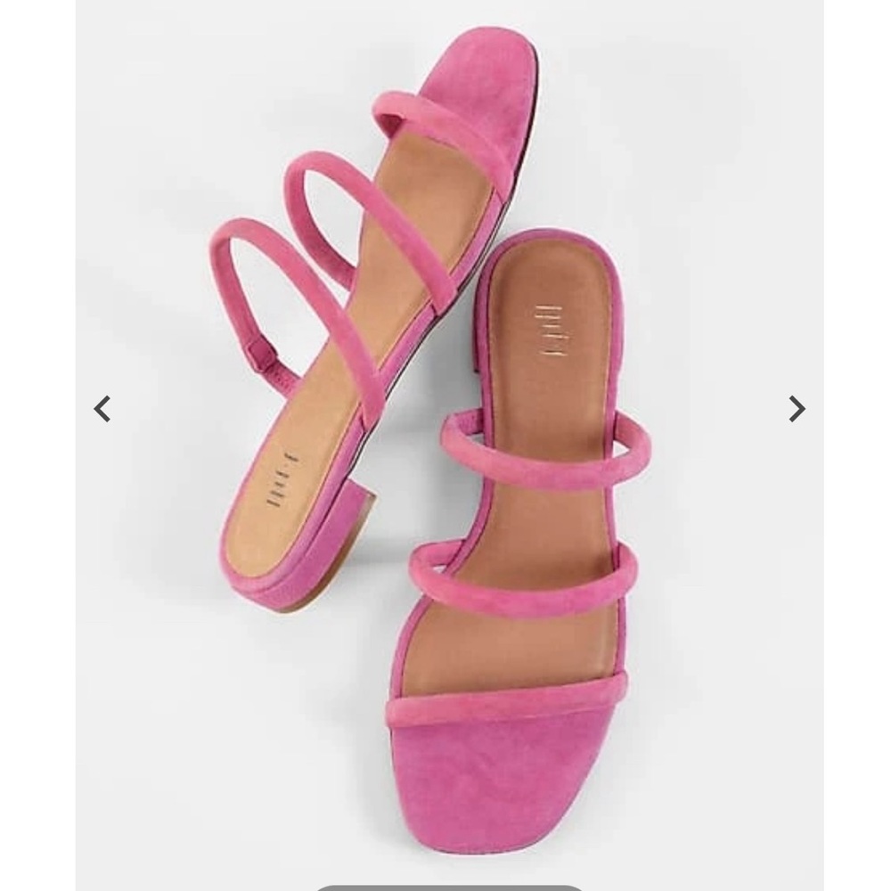 J. Jill NWT Kinsley Triple-Band Bougainvillea (pink) Nubuck size 8.5